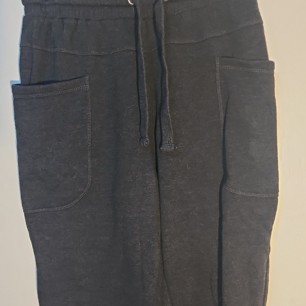 Charcoal Jogger Pants with Pockets